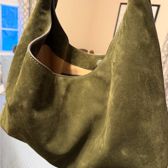 Madewell Olive Suede Hobo Bag - Picture 5 of 5